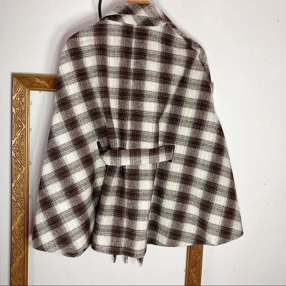 Jockey Plaid Cape Wool Blend - Picture 2 of 7